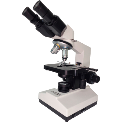 MICROSCÓPIO BIOLÓGICO BINOCULAR ÓTICA ACROMATICA BTM 02-BK